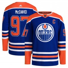 Игровая джерси Connor McDavid Edmonton Oilers adidas Home Primegreen Authentic Pro - Royal
