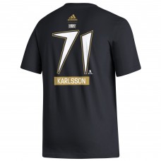 William Karlsson Vegas Golden Knights adidas Reverse Retro 2.0 Name & Number T-Shirt - Black