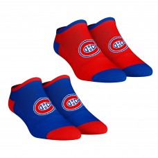 Montreal Canadiens Rock Em Socks Womens Core Team 2-Pack Low Cut Ankle Sock Set