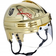 Autographed Vegas Golden Knights Mark Stone Fanatics Authentic Gold Mini Helmet