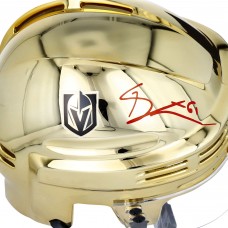 Autographed Vegas Golden Knights Mark Stone Fanatics Authentic Gold Mini Helmet
