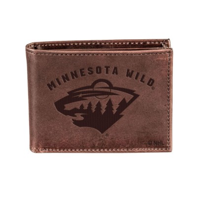 Кошелек Minnesota Wild Bifold Leather - Brown