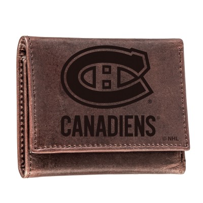 Кошелек Montreal Canadiens Leather Team Tri-Fold