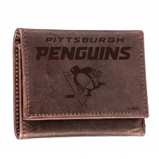 Кошелек Pittsburgh Penguins Leather Team Tri-Fold