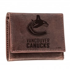 Кошелек Vancouver Canucks Leather Team Tri-Fold