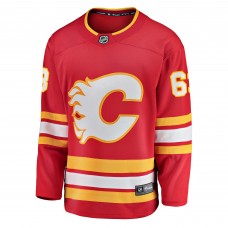 Adam Ruzicka Calgary Flames Home Breakaway Player Jersey - Red