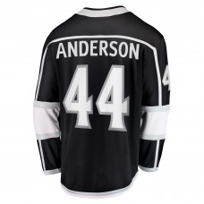 Mikey Anderson Los Angeles Kings Home Breakaway Player Jersey - Black