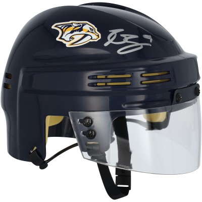 Filip Forsberg Nashville Predators Autographed Fanatics Authentic Navy Mini Helmet