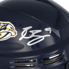 Filip Forsberg Nashville Predators Autographed Fanatics Authentic Navy Mini Helmet