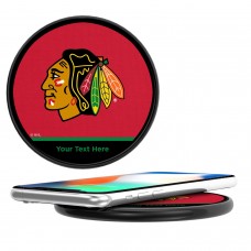Chicago Blackhawks Personalized 10-Watt Wireless Phone Charger