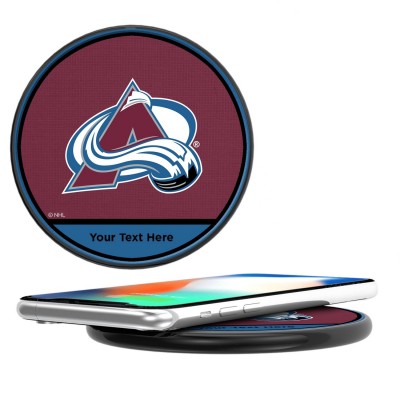 Беспроводная зарядка Colorado Avalanche Personalized 10-Watt Wireless