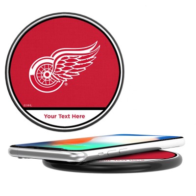 Беспроводная зарядка Detroit Red Wings Personalized 10-Watt Wireless