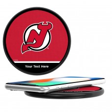 Беспроводная зарядка New Jersey Devils Personalized 10-Watt Wireless Беспроводная зарядка New Jersey Devils Personalized 10-Watt Wireless