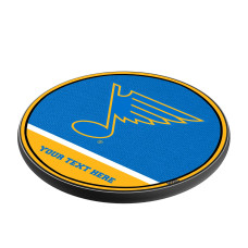 St. Louis Blues Personalized 10-Watt Wireless Phone Charger