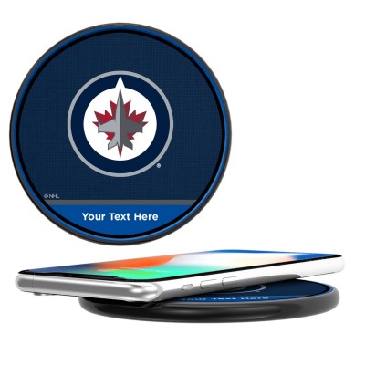 Беспроводная зарядка Winnipeg Jets Personalized 10-Watt Wireless