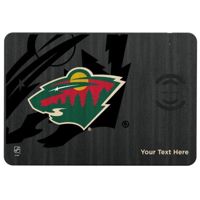 Minnesota Wild Personalized Wireless Charger & Mouse Pad