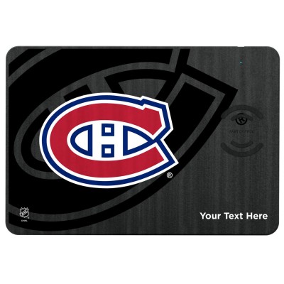 Montreal Canadiens Personalized Wireless Charger & Mouse Pad