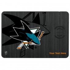 San Jose Sharks Personalized Wireless Charger & Mouse Pad