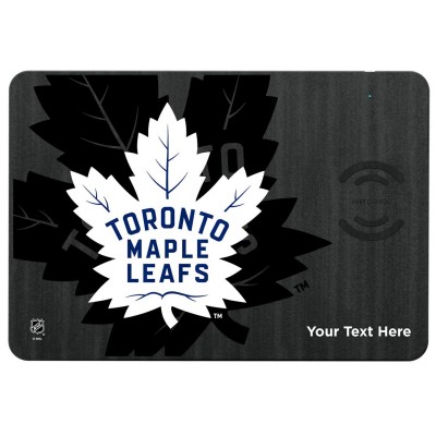 Toronto Maple Leafs Personalized Wireless Charger & Mouse Pad