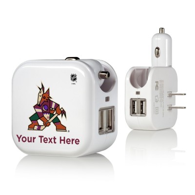Блок питания Arizona Coyotes Personalized 2-In-1 USB