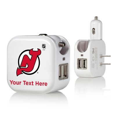 Блок питания New Jersey Devils Personalized 2-In-1 USB