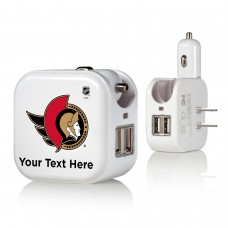 Блок питания Ottawa Senators Personalized 2-In-1 USB