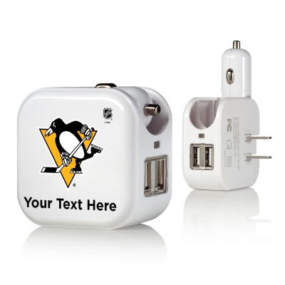 Блок питания Pittsburgh Penguins Personalized 2-In-1 USB