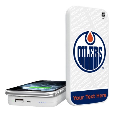 Беспроводной аккумулятор Edmonton Oilers Personalized 5000 mAh