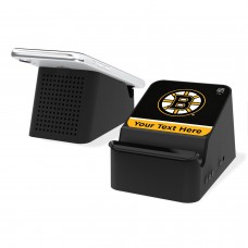 Boston Bruins Personalized Wireless Charging Station & Bluetooth Speaker