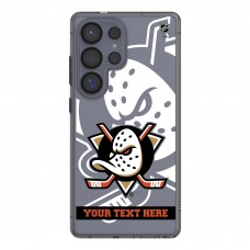Anaheim Ducks Keyscaper Personalized Tilt Design Galaxy Clear Case