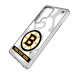 Boston Bruins Keyscaper Personalized Tilt Design Galaxy Clear Case
