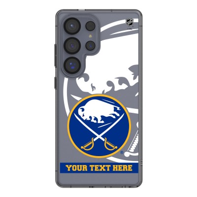 Buffalo Sabres Keyscaper Personalized Tilt Design Galaxy Clear Case