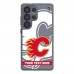 Calgary Flames Keyscaper Personalized Tilt Design Galaxy Clear Case