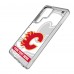 Calgary Flames Keyscaper Personalized Tilt Design Galaxy Clear Case