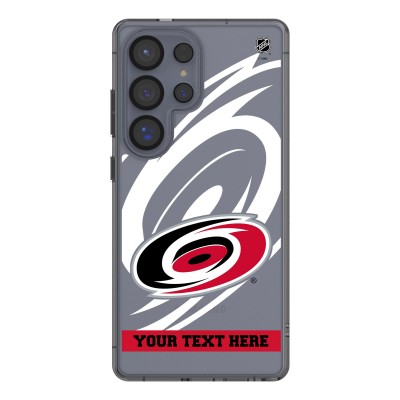 Carolina Hurricanes Keyscaper Personalized Tilt Design Galaxy Clear Case