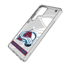 Colorado Avalanche Keyscaper Personalized Tilt Design Galaxy Clear Case Colorado Avalanche Keyscaper Personalized Tilt Design Galaxy Clear Case