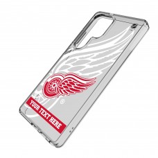 Detroit Red Wings Keyscaper Personalized Tilt Design Galaxy Clear Case Detroit Red Wings Keyscaper Personalized Tilt Design Galaxy Clear Case