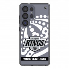 Los Angeles Kings Keyscaper Personalized Tilt Design Galaxy Clear Case