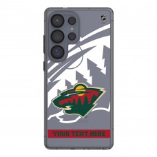 Minnesota Wild Keyscaper Personalized Tilt Design Galaxy Clear Case
