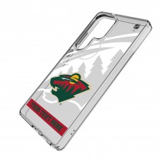 Minnesota Wild Keyscaper Personalized Tilt Design Galaxy Clear Case