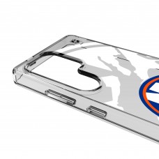 New York Islanders Keyscaper Personalized Tilt Design Galaxy Clear Case