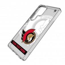 Ottawa Senators Keyscaper Personalized Tilt Design Galaxy Clear Case