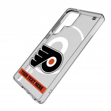 Philadelphia Flyers Keyscaper Personalized Tilt Design Galaxy Clear Case Philadelphia Flyers Keyscaper Personalized Tilt Design Galaxy Clear Case