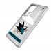 San Jose Sharks Keyscaper Personalized Tilt Design Galaxy Clear Case