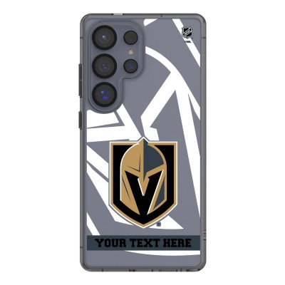 Vegas Golden Knights Keyscaper Personalized Tilt Design Galaxy Clear Case