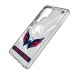 Washington Capitals Keyscaper Personalized Tilt Design Galaxy Clear Case