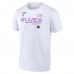 Футболка St. Louis Blues NHL Hockey Fights Cancer - White