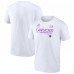 Vancouver Canucks White NHL Hockey Fights Cancer T-Shirt