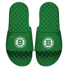 Boston Bruins ISlide St. Patrick's Day Slide Sandals - Kelly Green