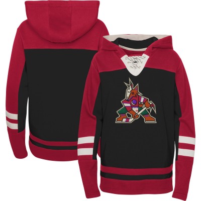 Толстовка Arizona Coyotes Youth Ageless Revisited Home Lace-Up - Black